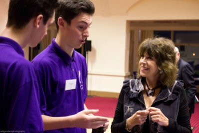 Sally James visits the event